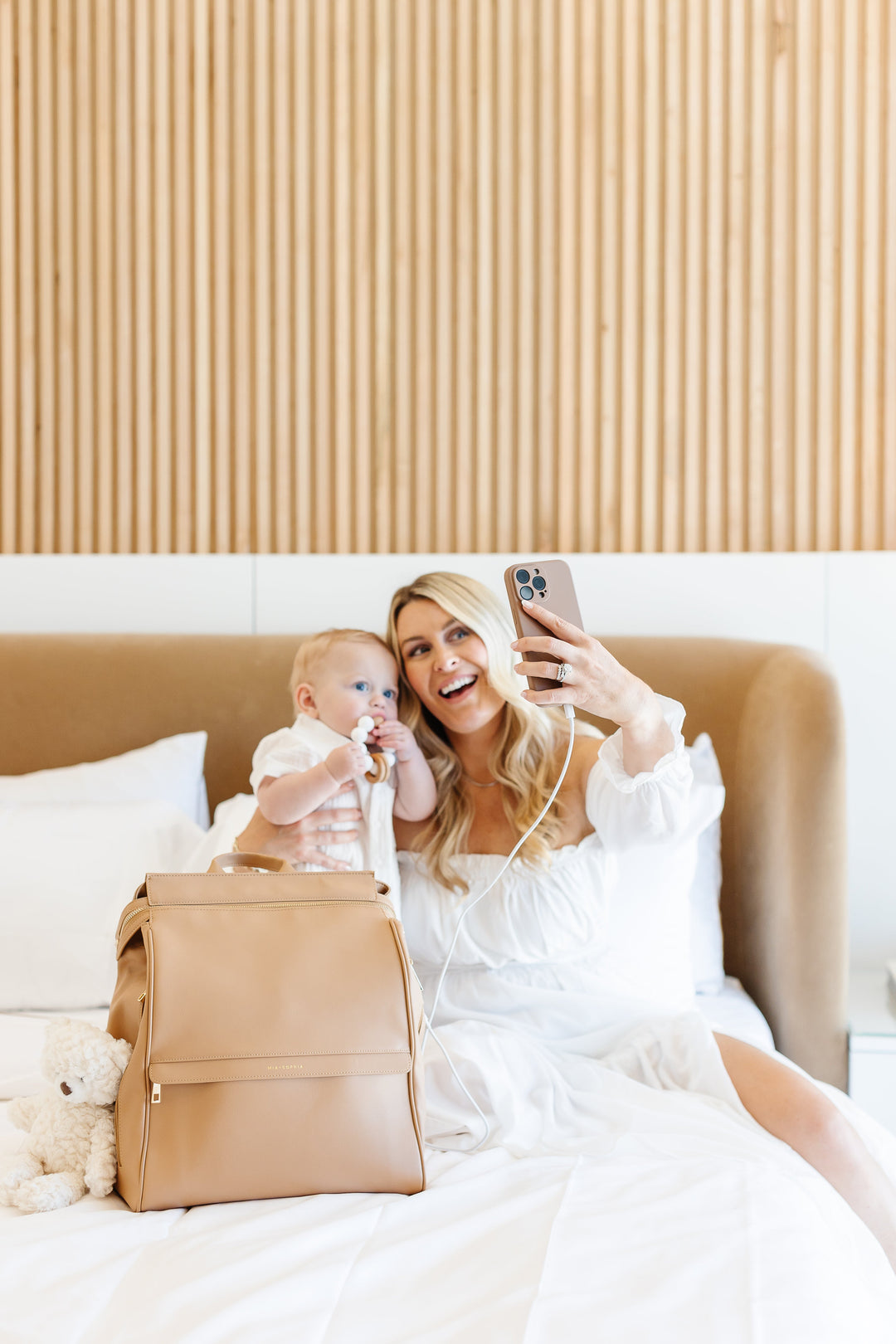 Inside Mia + Sophia: Crafting Diaper Bags That Blend Style and Function ✨