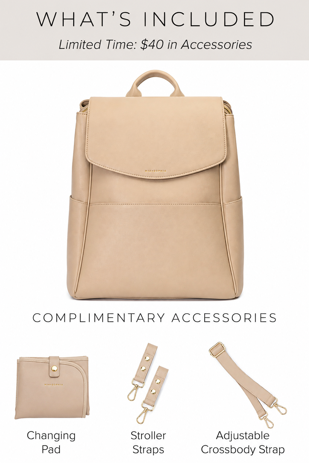 The Olivia Diaper Bag