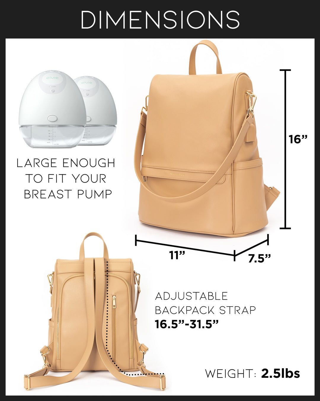 The Mia Diaper Bag