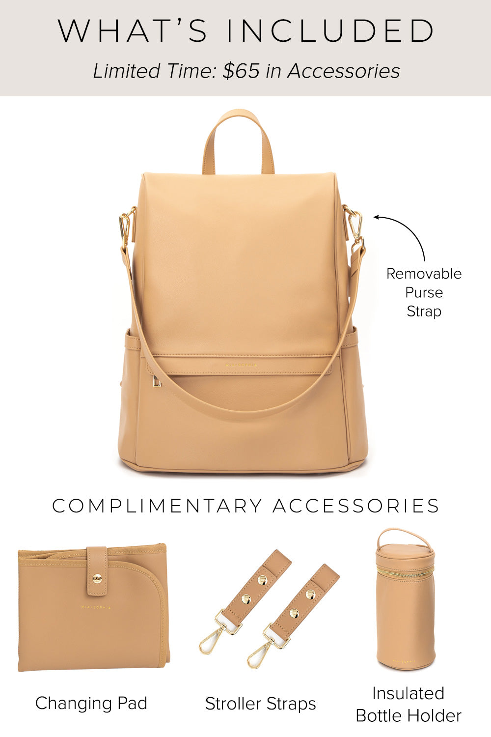 The Mia Diaper Bag