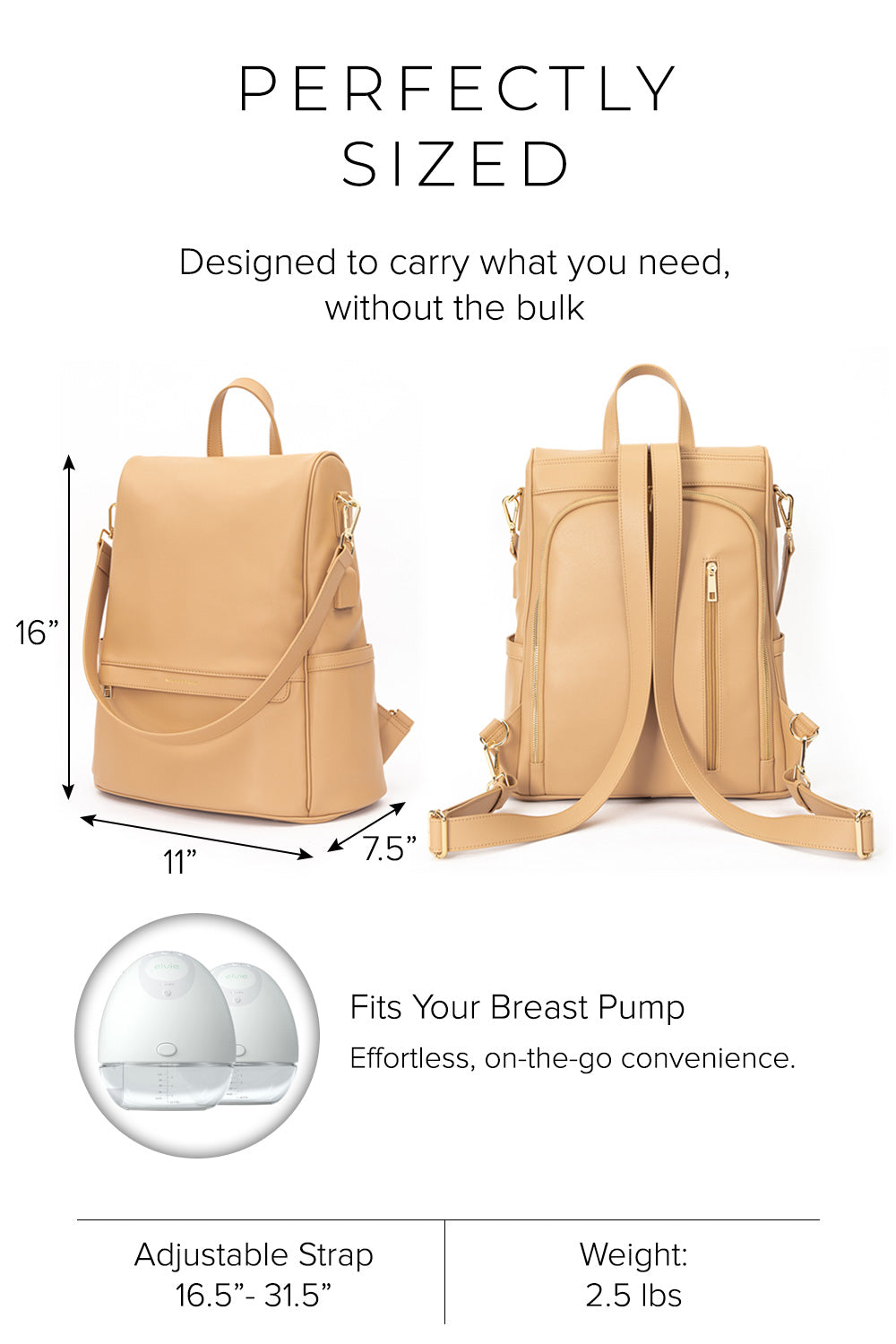 The Mia Diaper Bag