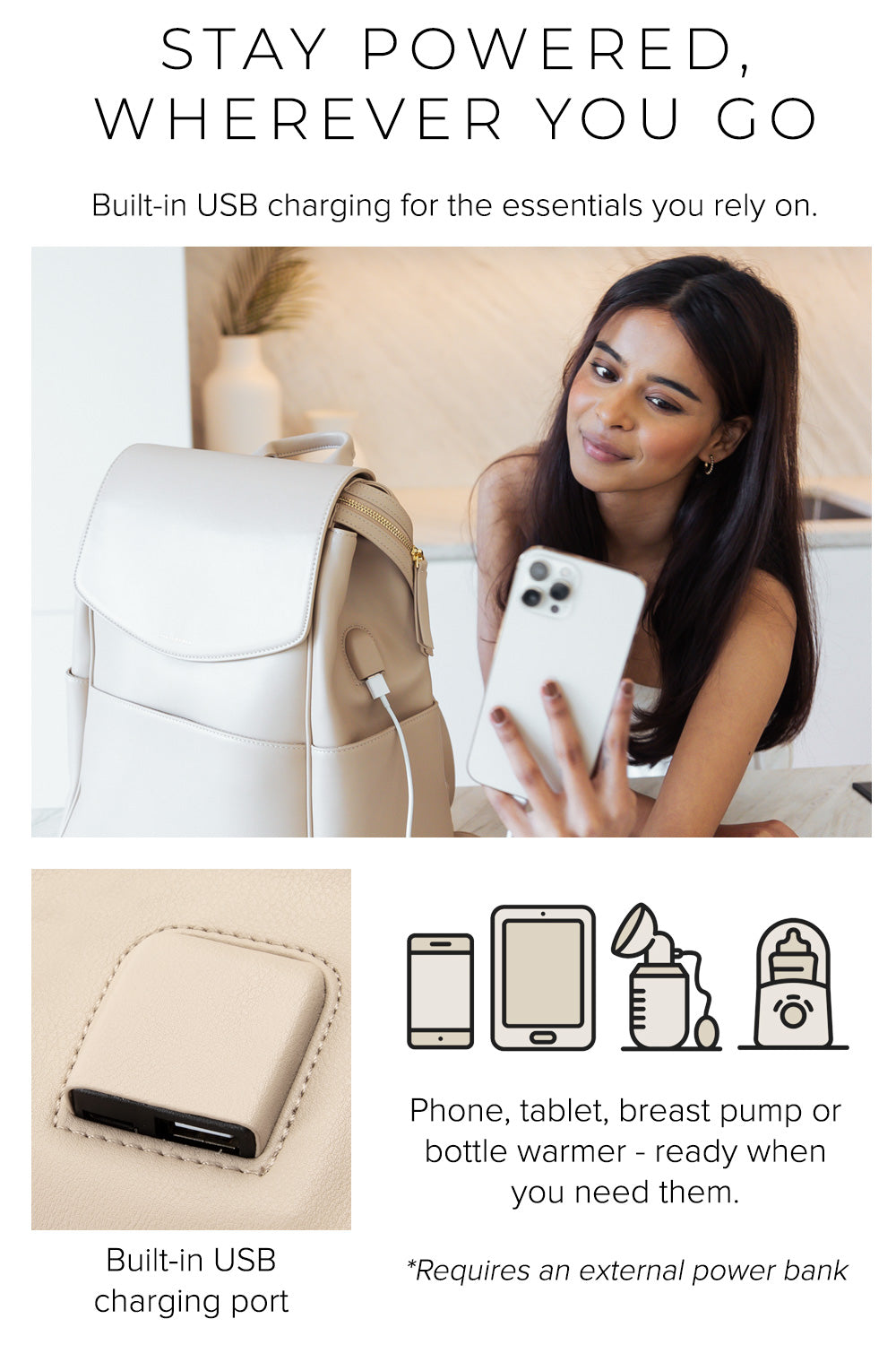 The Olivia Diaper Bag