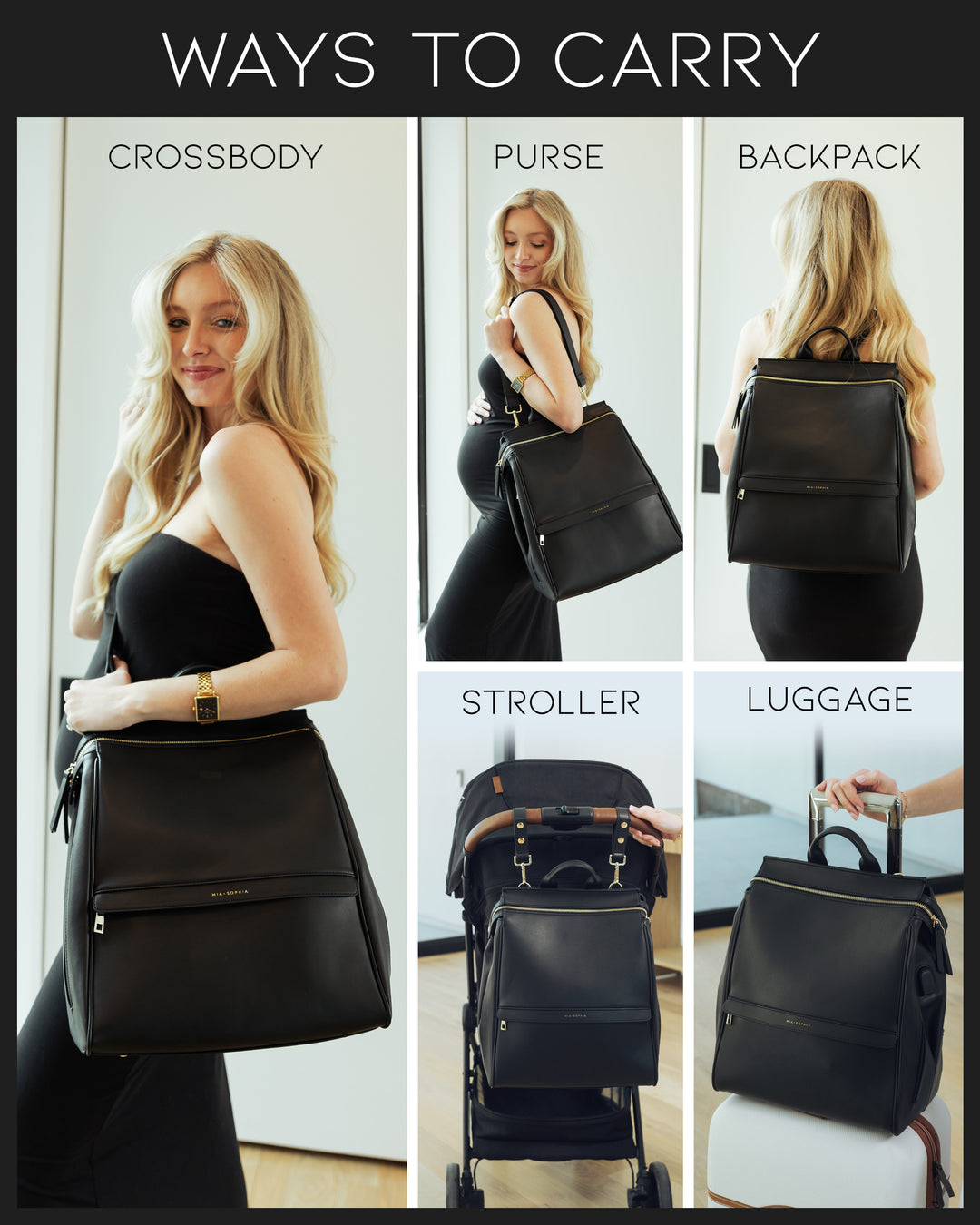 The Sophia Diaper Bag