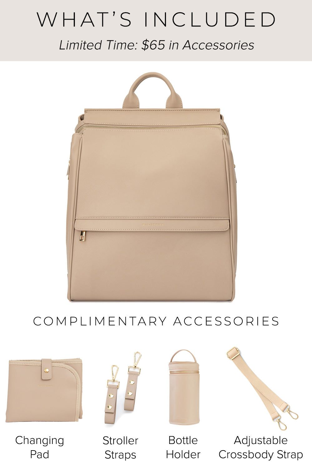 The Sophia Diaper Bag