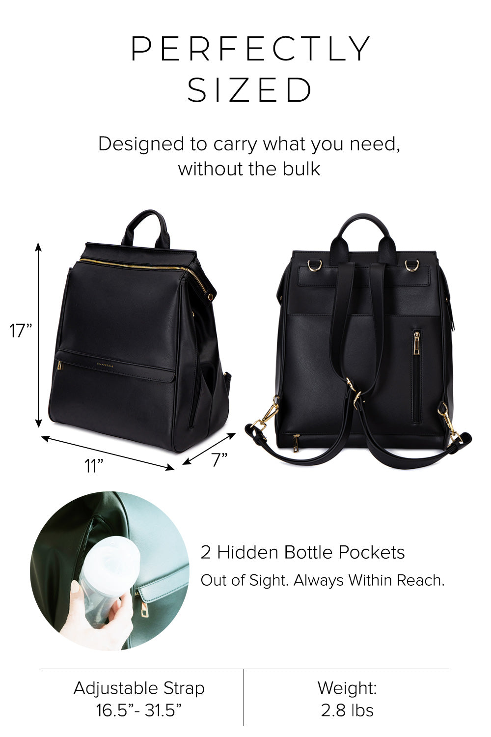 The Sophia Diaper Bag